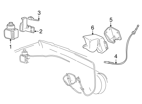 Fuel System/Fuel System Components for 2000 Ford Ranger #1
