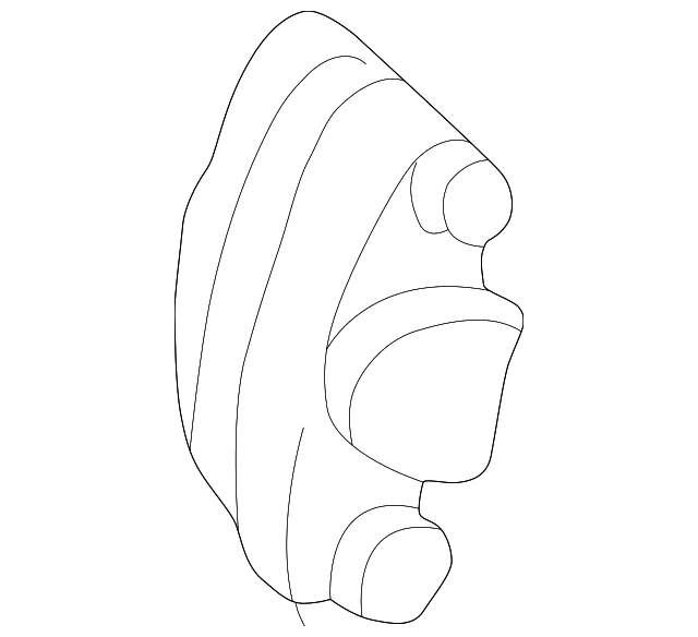 19141419 Деталь CALIPER, LEFT
