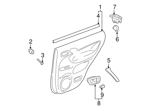 ELECTRICAL/FRONT DOOR for 2005 Toyota RAV4 #4