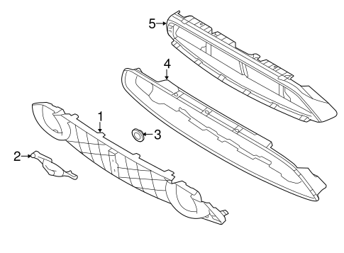 Mustang GRILLE & COMPONENTS