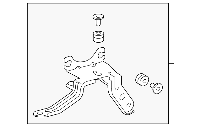 19184324 Деталь BRACKET