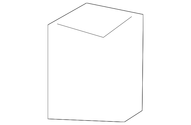 10429599 Деталь UPPER MOLDING RETAINER