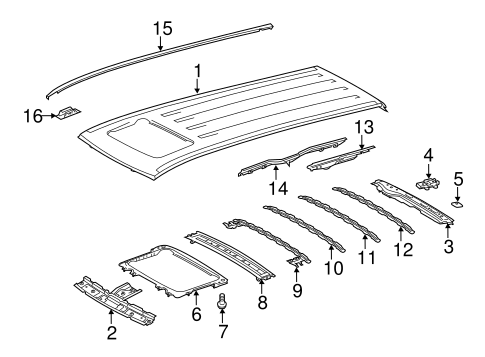 BODY/ROOF & COMPONENTS for 2013 Toyota Sienna #1
