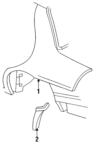 Grand Am QUARTER PANEL & COMPONENTS 2