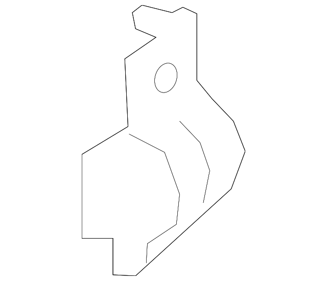 LR062427 Деталь BRACKET, LEFT