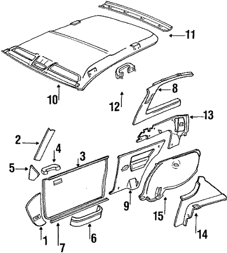 LeMans INTERIOR TRIM