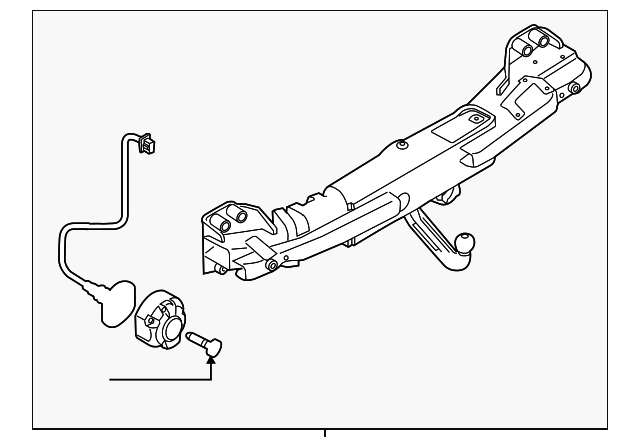 958-722-004-00 Деталь TRAILER HITCH