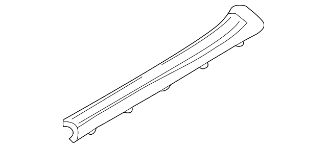 5S4Z-5413209-BAA SCUFF PLATE, LEFT