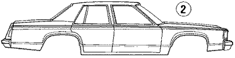 Grand Marquis STRIPE TAPE 2