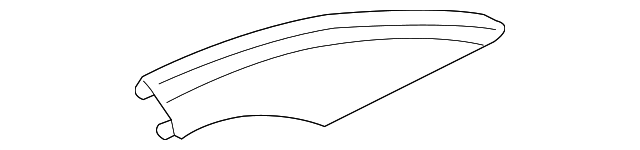 7T4Z-78551A47-AA Деталь REAR CAP, LEFT