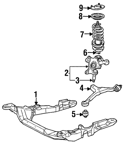 Sable SUSPENSION COMPONENTS 2