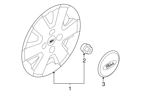 Front Suspension/Covers & Trim for 2010 Ford Focus #1