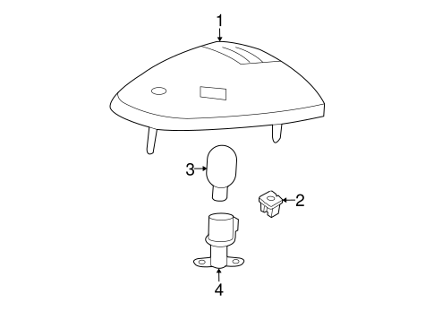 2500 ROOF LAMPS