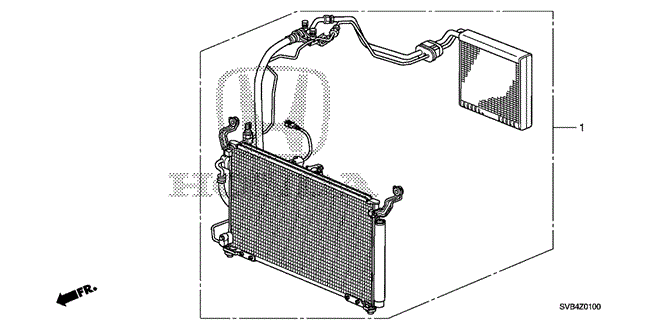 BODY / AIR CONDITIONING/A/C KIT for 2010 Honda CIVIC COUPE #1