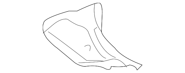 LR016764 Деталь GUSSET, LEFT