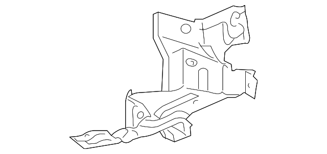 AGY790030 Деталь LOWER PANEL, LEFT