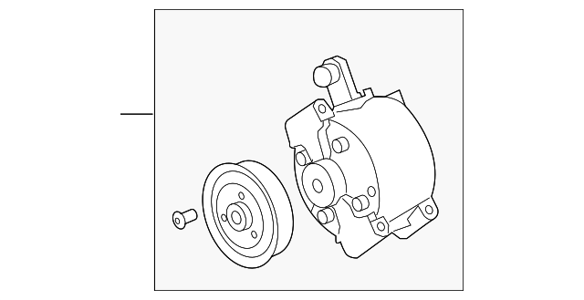 LR014595 PUMP ASSY