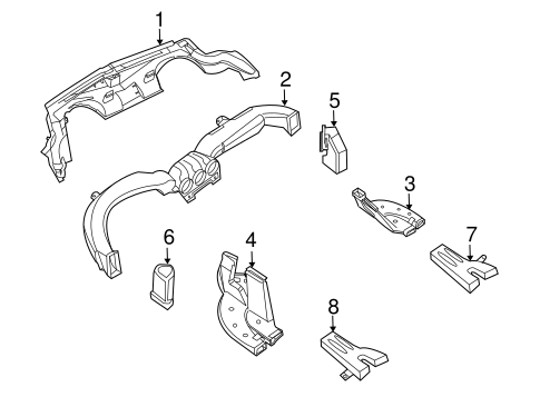 Body/Ducts for 2013 Nissan Altima #2