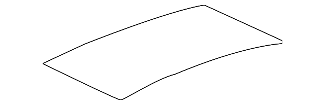 10381890 Деталь REAR ROOF GLASS