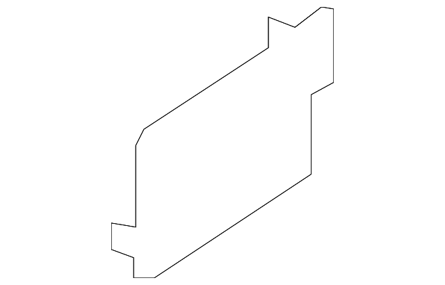 9H6Z-5424056-BA Деталь HANDLE BEZEL COVER, RIGHT