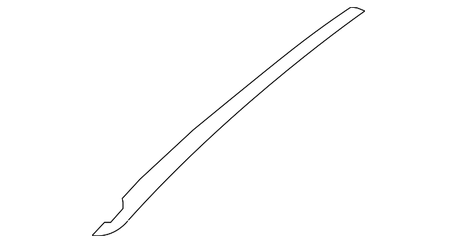 AH6Z-54275A36-AA Деталь TRIM MOLDING, RIGHT