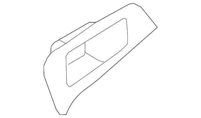 9H6Z-5422620-CA Деталь HANDLE BEZEL, RIGHT