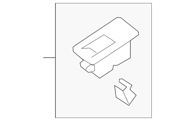 9H6Z-14527-AA Деталь SWITCH BEZEL, LEFT