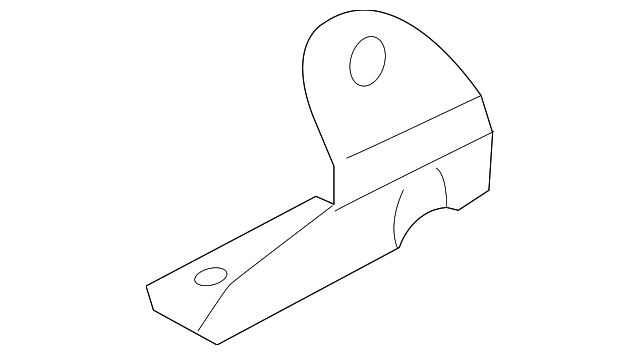 986-521-689-00 Деталь FRONT MOUNT, LEFT