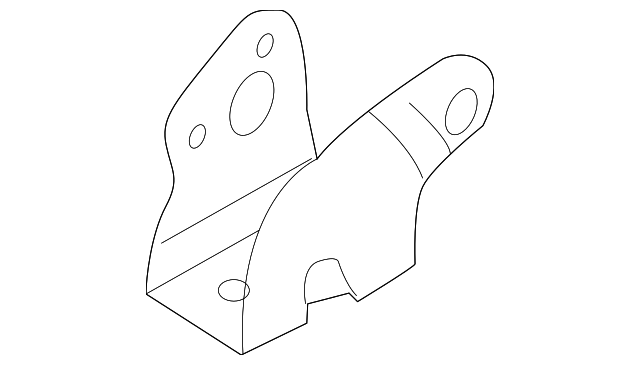 986-521-639-00 Деталь SEAT BELT ANCHOR, LEFT