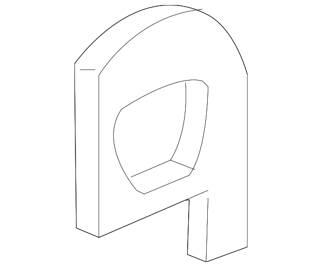 996-375-259-08 Деталь STOP BUMPER, LEFT