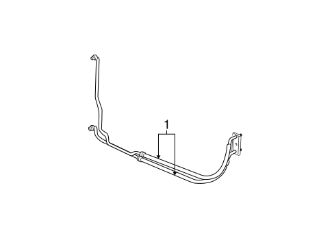 Grand Am TRANS OIL COOLER
