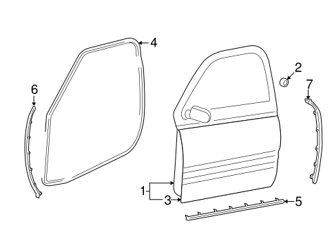 2500 DOOR & COMPONENTS