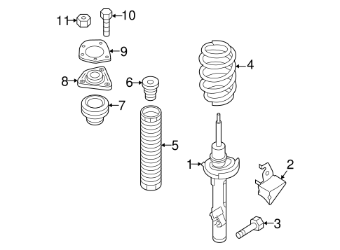 Struts & Components for 2013 Mazda 5 #0