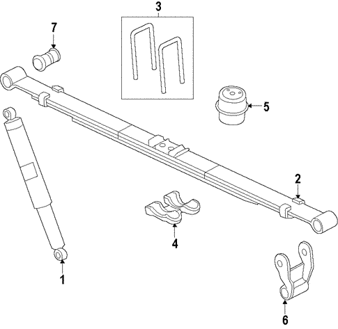 Rear Suspension/Rear Suspension for 2016 Ford F-150 #1