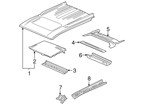 Envoy XUV ROOF & COMPONENTS 2