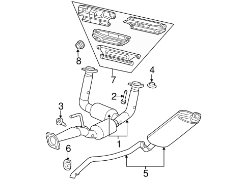 Commander EXHAUST COMPONENTS