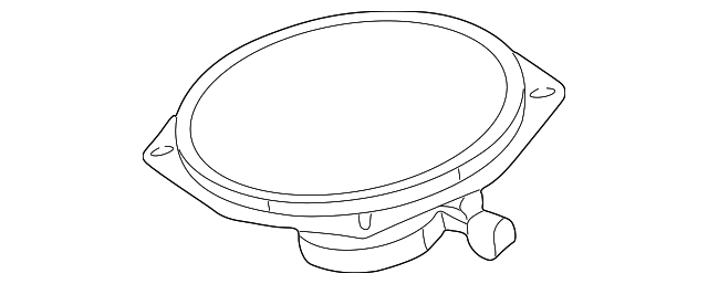 10362482 PKG TRAY SPEAKER, LEFT