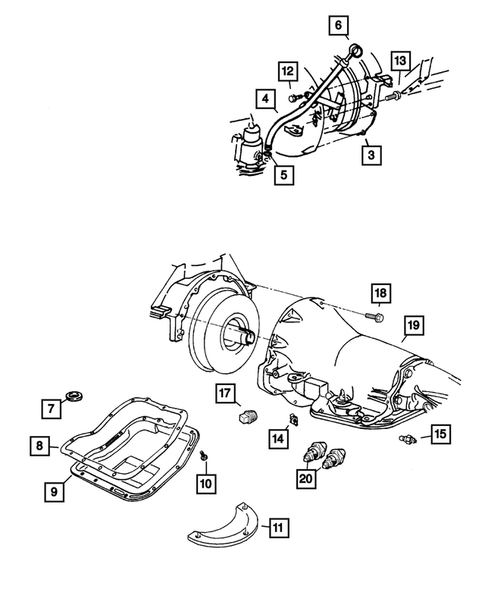 Case and Extension for 2004 Dodge Ram 1500 #0