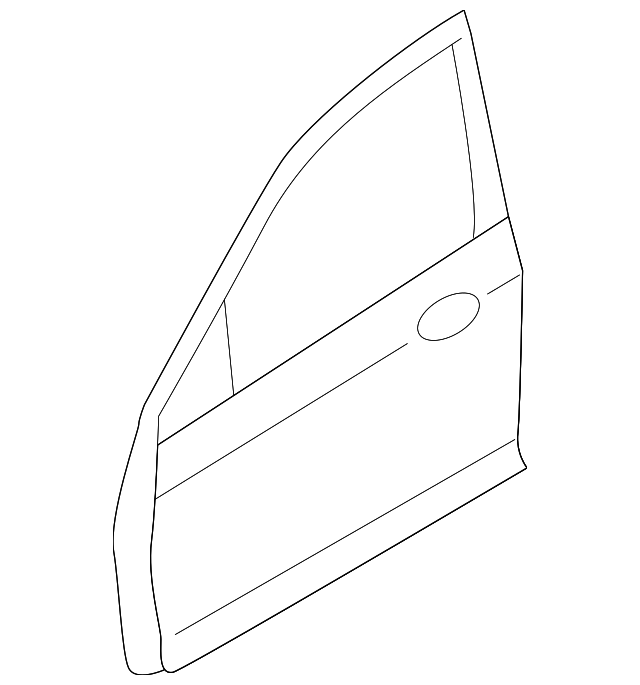 6H6Z5420124AA Деталь DOOR SHELL, RIGHT