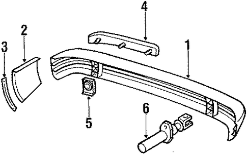 924 BUMPER & COMPONENTS - REAR