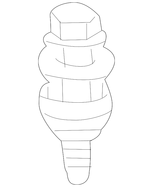 955-105-343-00 Деталь VALVE COVER BOLT