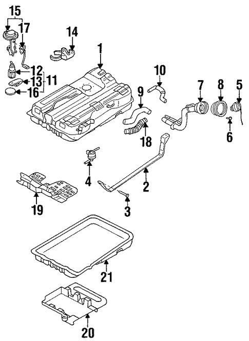 Senders for 1995 Nissan Quest #0