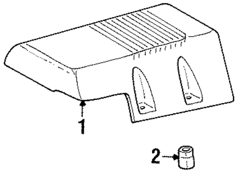 C1500 Pickup ENGINE APPEARANCE COVER