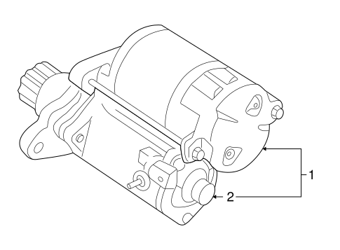 ELECTRICAL/STARTER for 2013 Toyota Venza #1