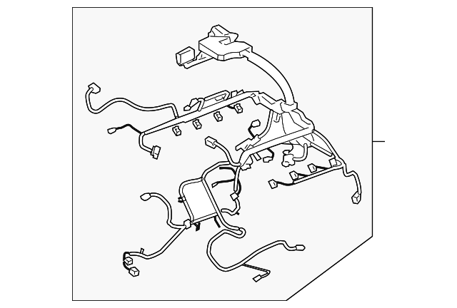 4741262 Деталь ENGINE HARNESS