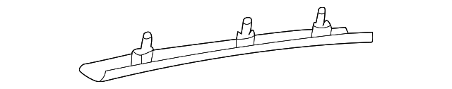 YS4Z5451748BAA Деталь UPPER TRIM, RIGHT