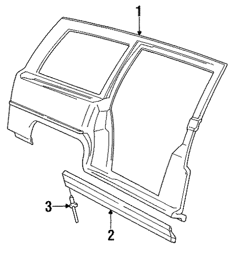 Silhouette EXTERIOR TRIM - SIDE PANELS