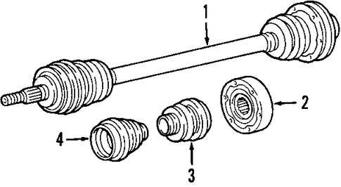 Cayman AXLE SHAFTS & JOINTS