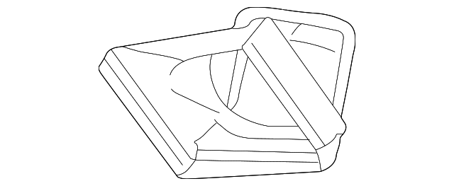3W4Z5401935AA Деталь OUTLET DUCT