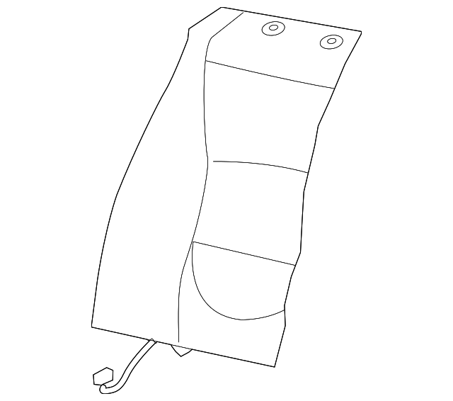 C2C30176AMR SEAT BACK ASSY, RIGHT